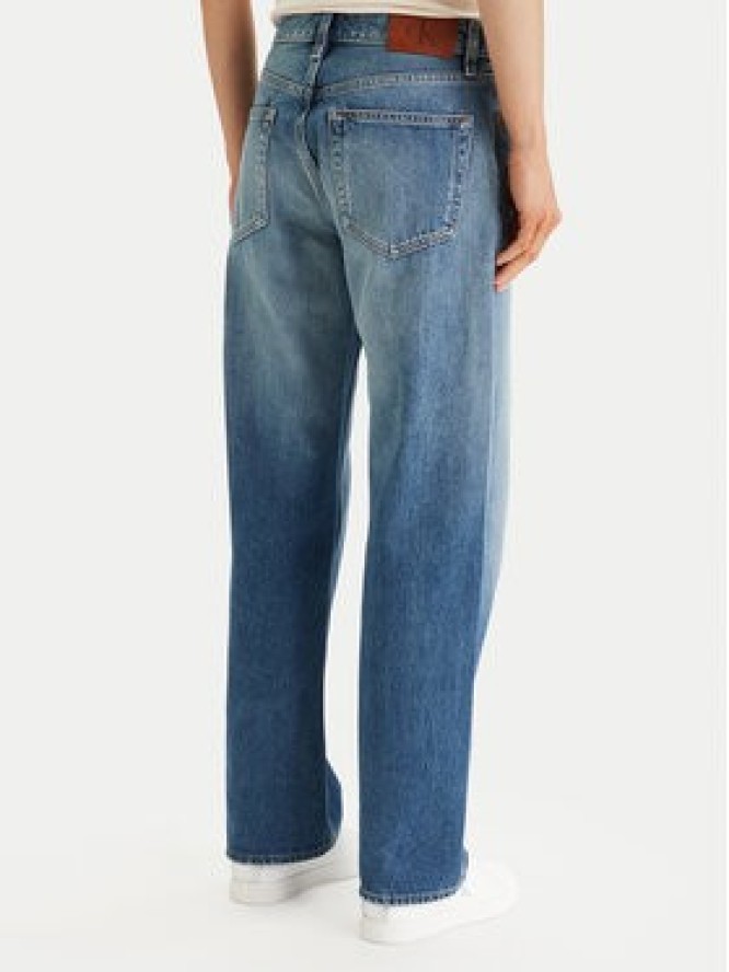 Calvin Klein Jeans Jeansy LV047F715G Szary Straight Fit