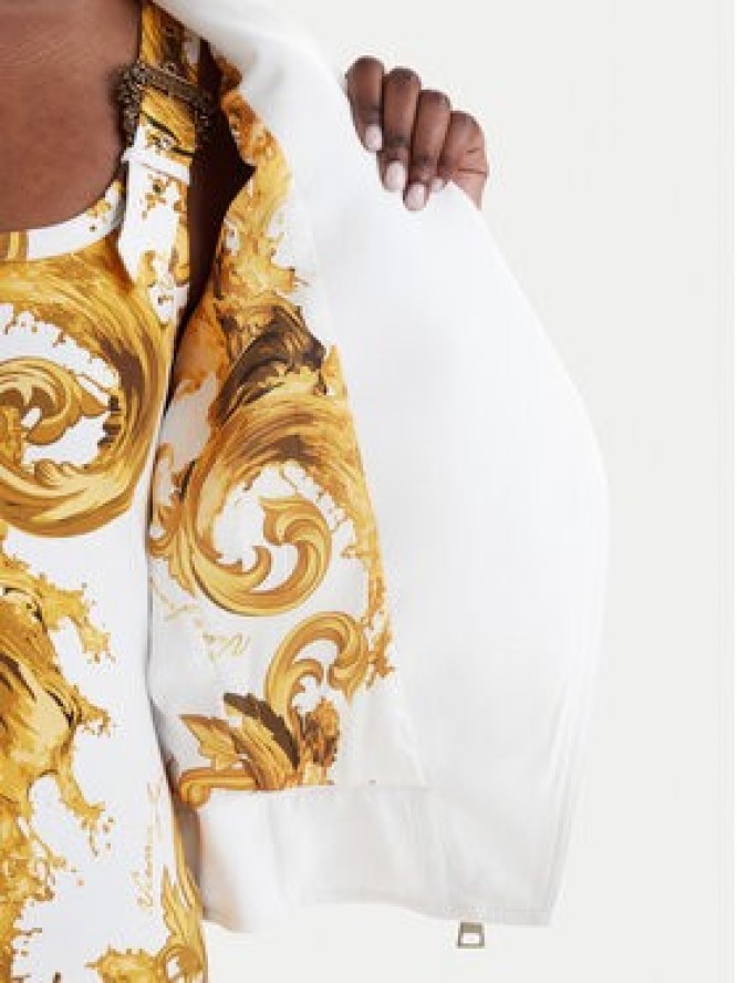 Versace Jeans Couture Kurtka przejściowa 80HAS410 N0432 Biały Loose Fit