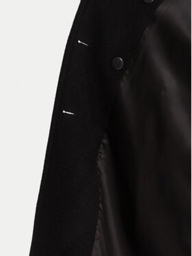 Marella Płaszcz wełniany Balcone 2523016112 Czarny Regular Fit