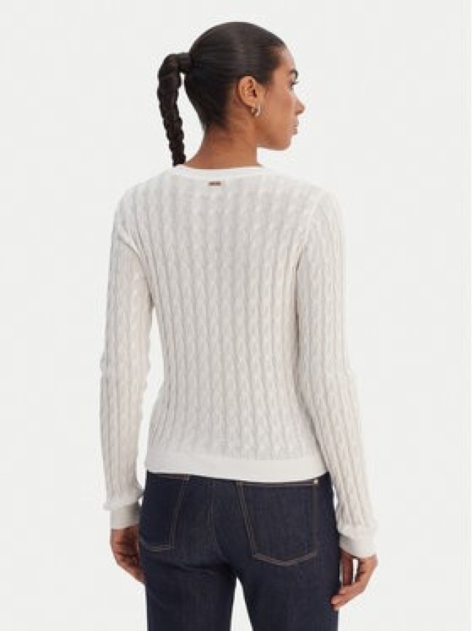 Fracomina Kardigan FR26ST8023K547R9 Écru Regular Fit