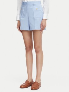 Tommy Hilfiger Szorty materiałowe WW0WW49592 Niebieski Regular Fit