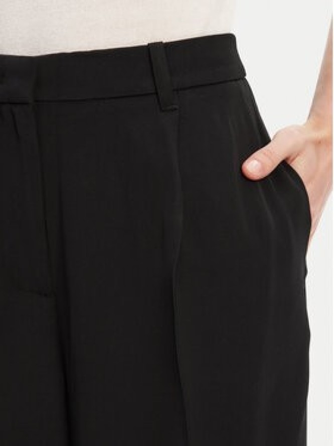 Tommy Hilfiger Spodnie materiałowe WW0WW46749 Czarny Relaxed Fit