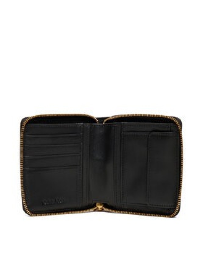 Calvin Klein Portfel Hardware Square Zip Around LV04F1044G Czarny