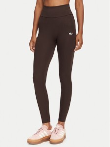 adidas Legginsy Essentials KV9150 Brązowy Slim Fit