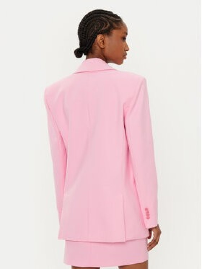 Patrizia Pepe Marynarka 8S0494 A106 Różowy Regular Fit