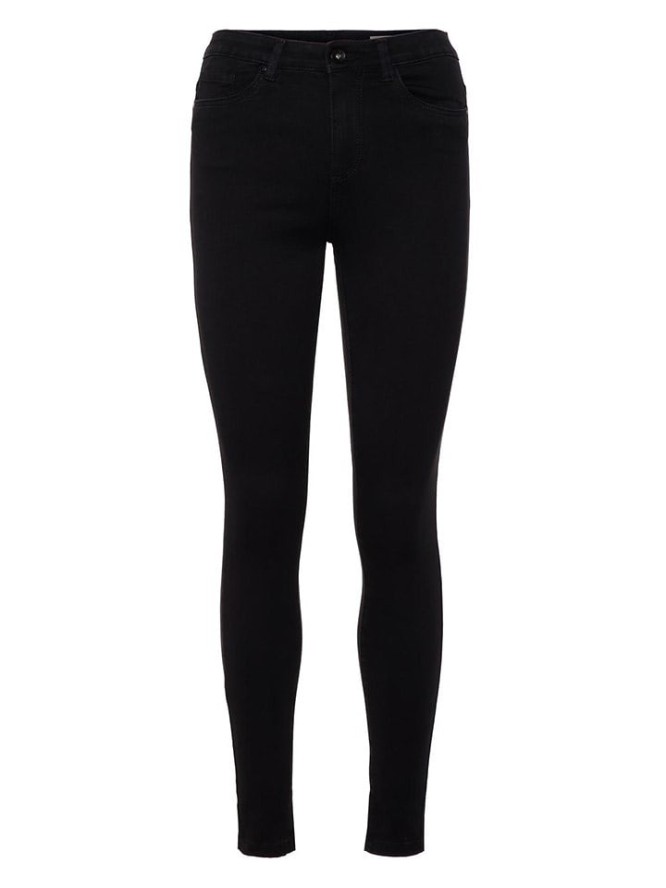 Vero Moda Dżinsy - Skinny fit - w kolorze czarnym rozmiar: S/L32
