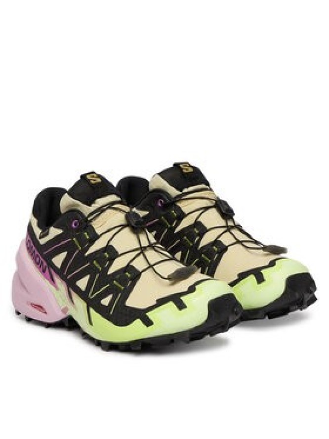 Salomon Buty do biegania Speedcross 6 Gore-Tex L47985700 Żółty