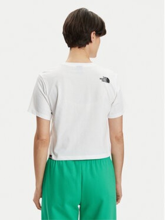 The North Face T-Shirt Simple Dome NF0A87U4 Biały Relaxed Fit