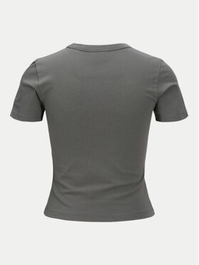 JJXX T-Shirt Gigi 12277657 Szary Stretch Fit
