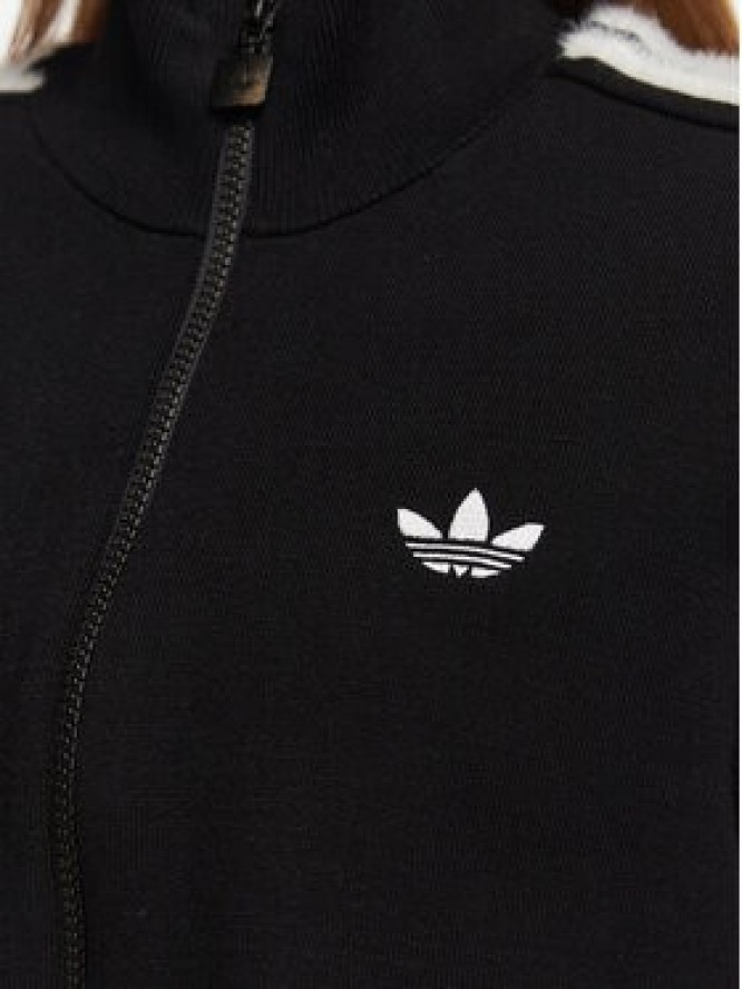 adidas Kardigan Firebird KS7366 Czarny Slim Fit