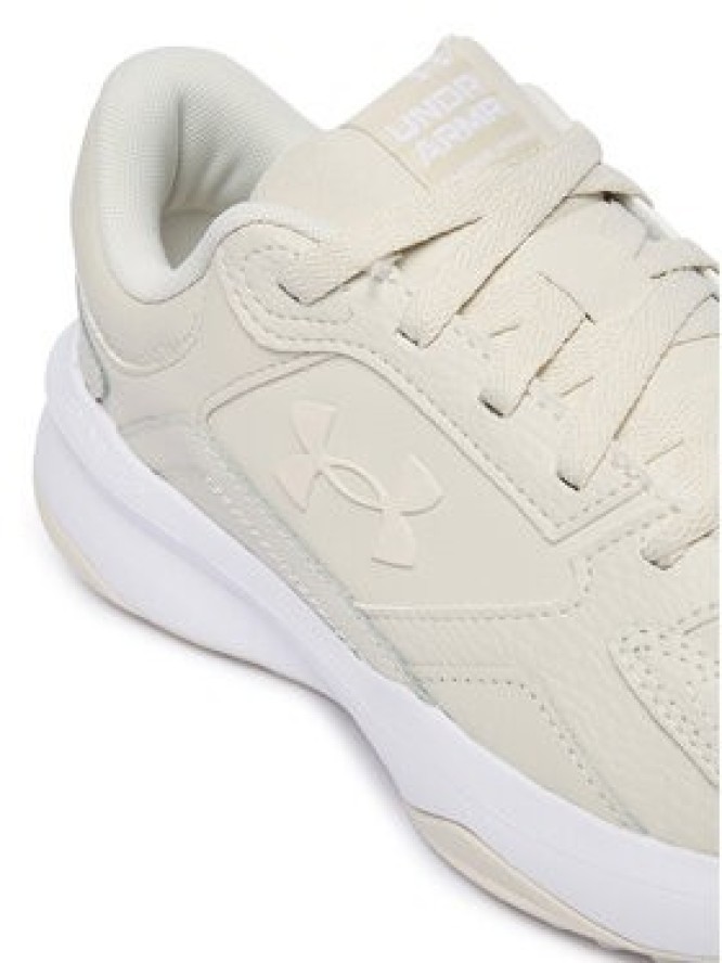 Under Armour Sneakersy UA Edge Leather 3028569 Écru