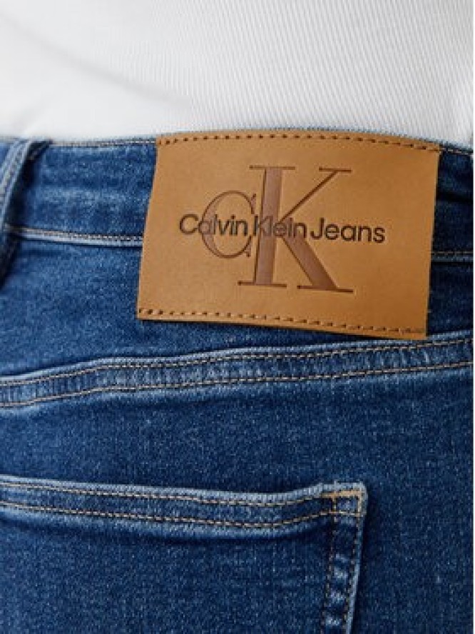 Calvin Klein Jeans Szorty jeansowe J20J225160 Granatowy Regular Fit