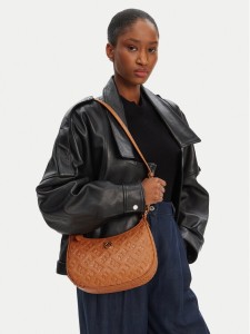 PINKO Torebka Half Moon Mini Fl PE 25 PLTT 102790 A1YB Brązowy