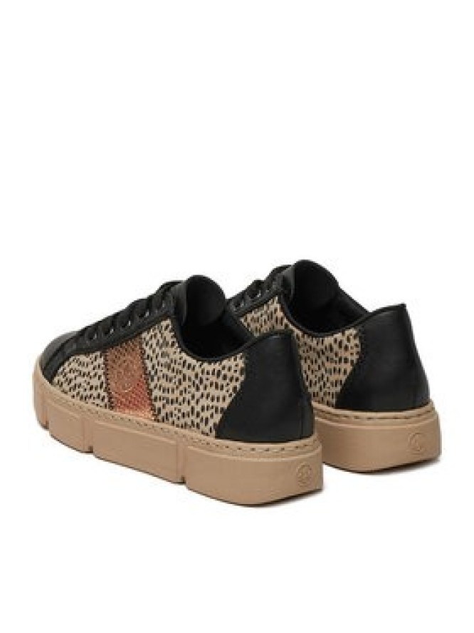 Rieker Sneakersy N5910-62 Czarny