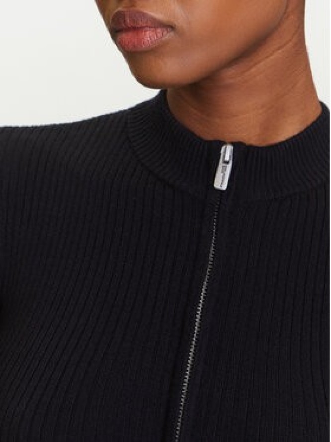 Karl Lagerfeld Jeans Sukienka dzianinowa A3W13013 Czarny Slim Fit