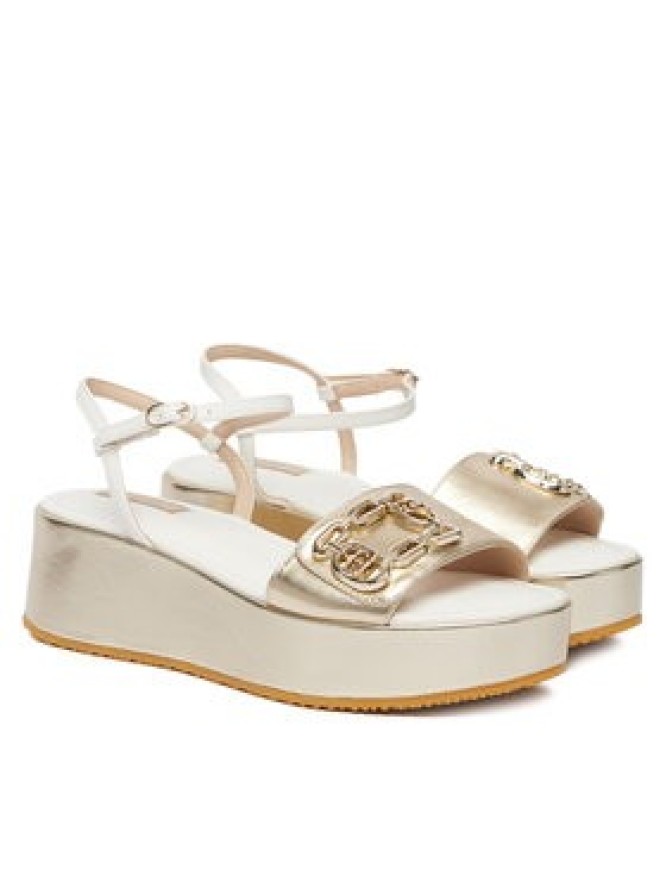 Liu Jo Sandały Flo 01 SA6137 PX026 Złoty