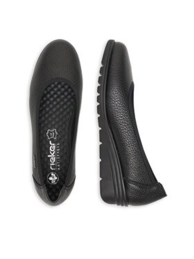 Rieker Półbuty L5360-00 Czarny