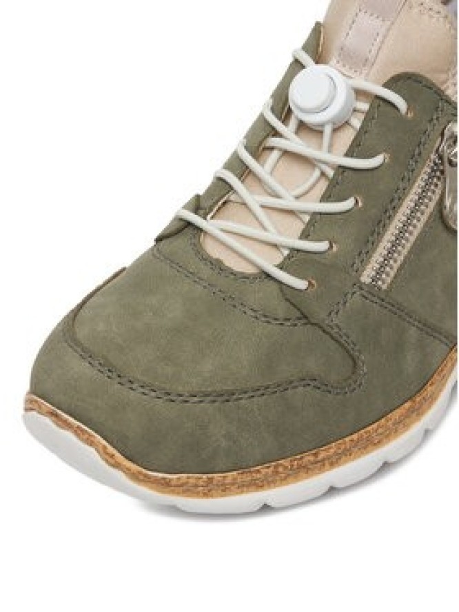 Rieker Półbuty N42G0-52 Zielony