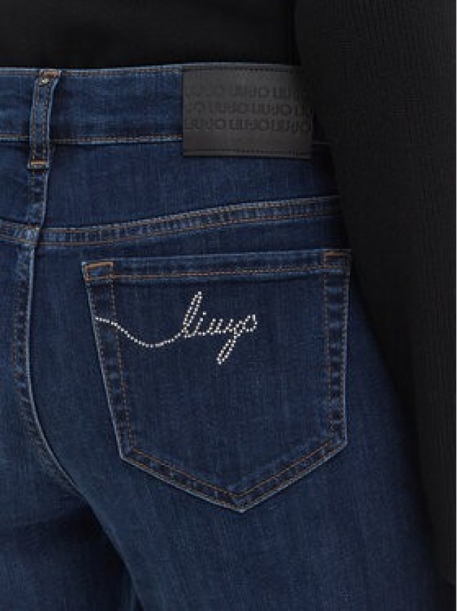 Liu Jo Jeansy UF6085 D0356 Granatowy Straight Fit