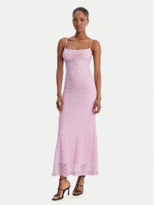 Bardot Sukienka letnia Adoni 57998DB1 Fioletowy Slim Fit