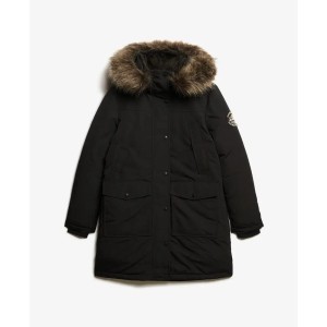 Parka z sztucznego futra damska Superdry Everest