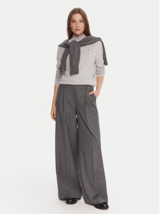 Tommy Hilfiger Sweter WW0WW47468 Szary Regular Fit