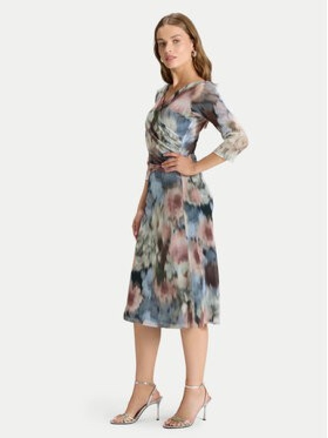 Swing Sukienka koktajlowa 5AK05300 Kolorowy Regular Fit