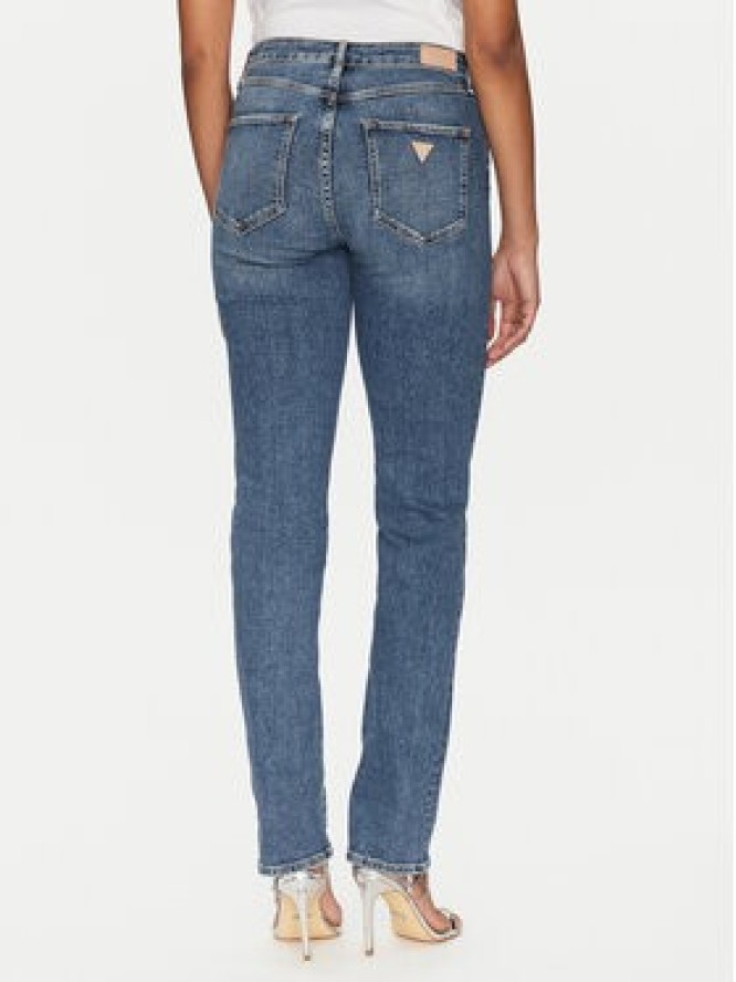 Guess Jeansy WBGA08 D4LT0 Niebieski Straight Fit