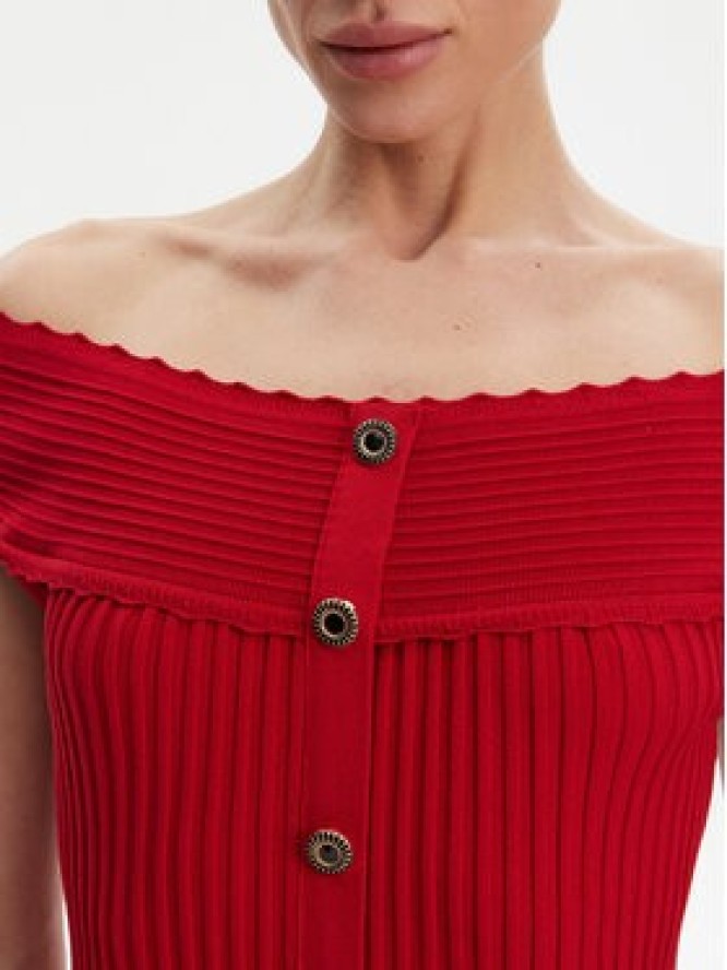 Morgan Sukienka codzienna 251-RMELDO Czerwony Regular Fit