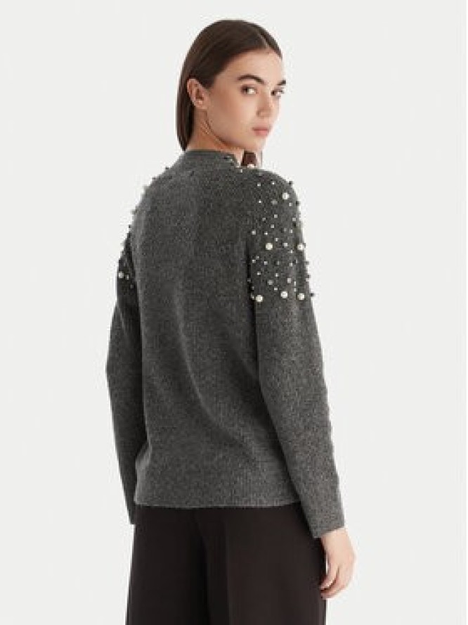 Artigli Sweter ACMA002813 Szary Regular Fit