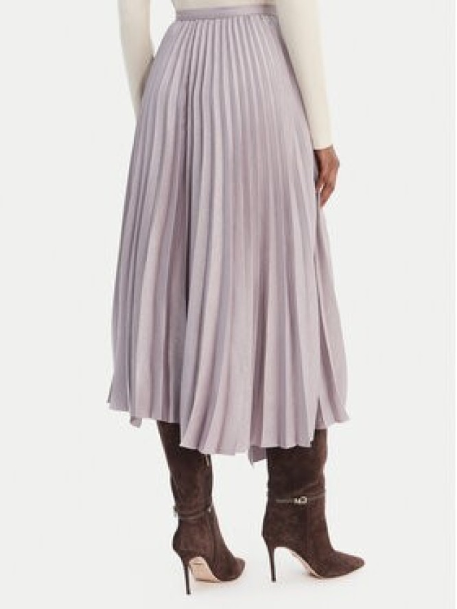 BOSS Spódnica plisowana C_Vlantel 50558807 Fioletowy Regular Fit