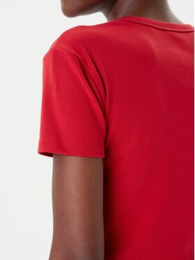HUGO T-Shirt Delanor 50512000 Czerwony Slim Fit