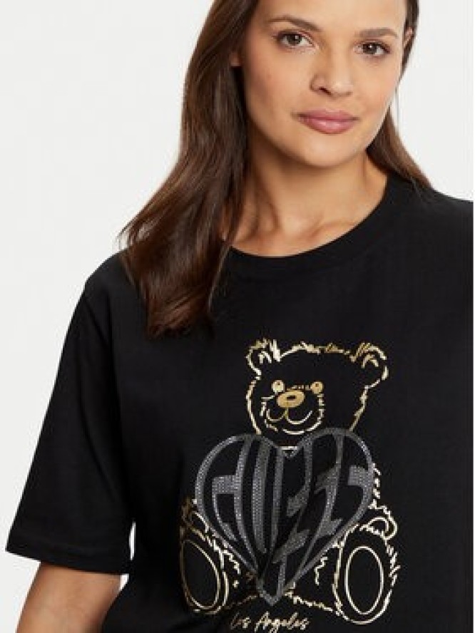 Guess T-Shirt V5RI09 I3Z14 Czarny Relaxed Fit