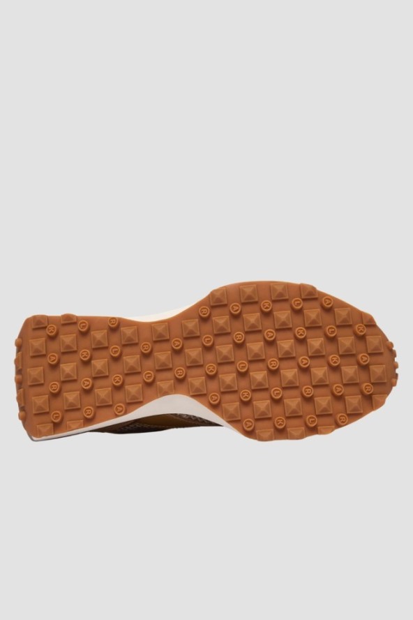 KARL LAGERFELD Jasnobrązowe damskie sneakersy z cyrkoniami ZONE NFT GEMSTONE, Rozmiar 36
