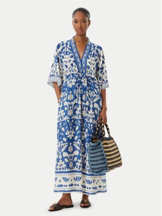 LOLA CASADEMUNT Sukienka codzienna LS2616032 Niebieski Regular Fit