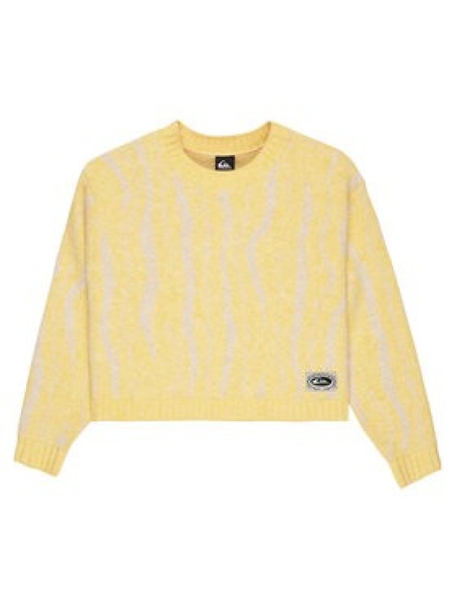 Quiksilver Sweter Selwyn EQWSW03031 Żółty Cropp Fit
