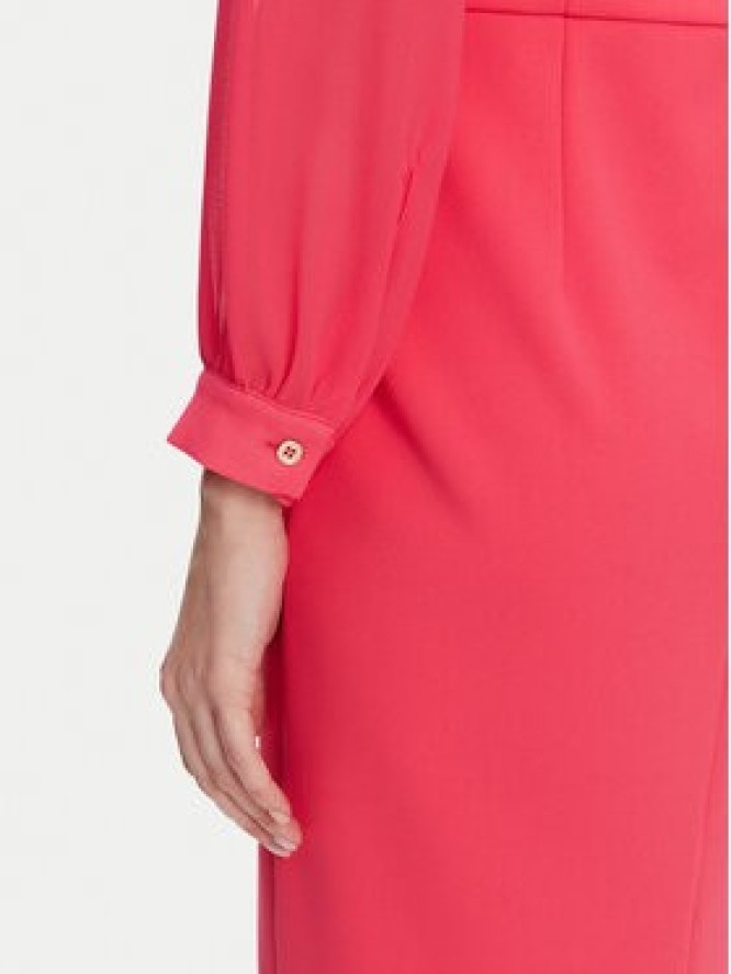 Rinascimento Sukienka koktajlowa CFC0123289003 Różowy Regular Fit