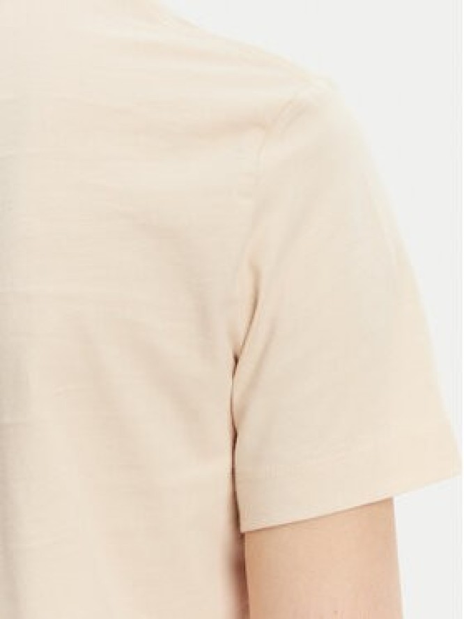 Calvin Klein Jeans T-Shirt J20J225256 Beżowy Regular Fit