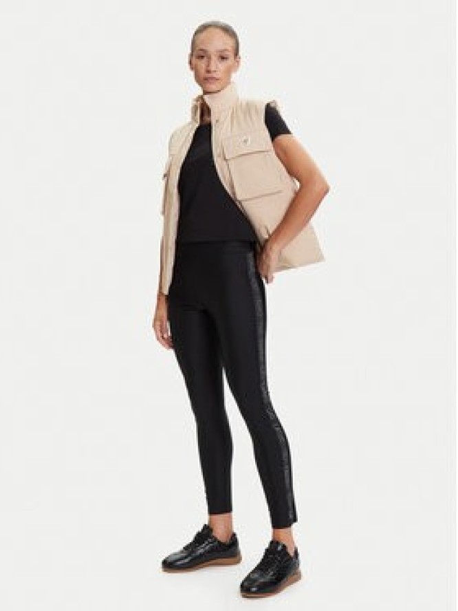 Liu Jo Sport Legginsy TF5119 J7912 Czarny Regular Fit