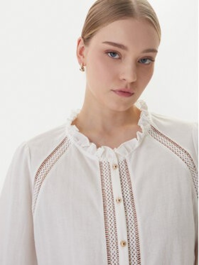 Morgan Bluzka 261-TSKY Biały Regular Fit