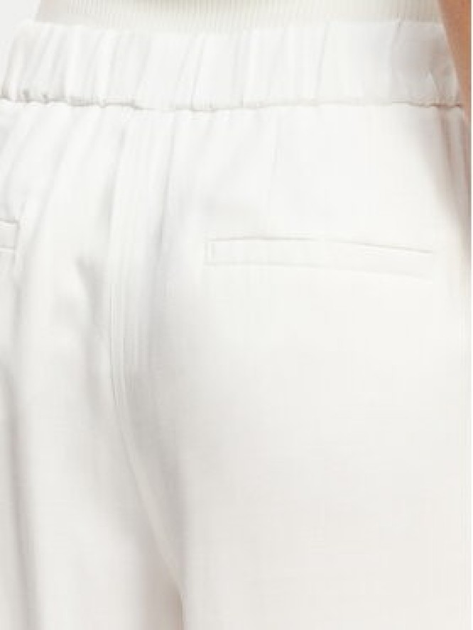 Marella Spodnie materiałowe Idoneo 2613131082 Biały Wide Leg