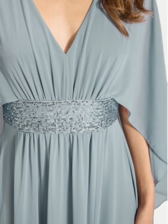 Swing Sukienka wieczorowa 5AI10300 Niebieski Regular Fit