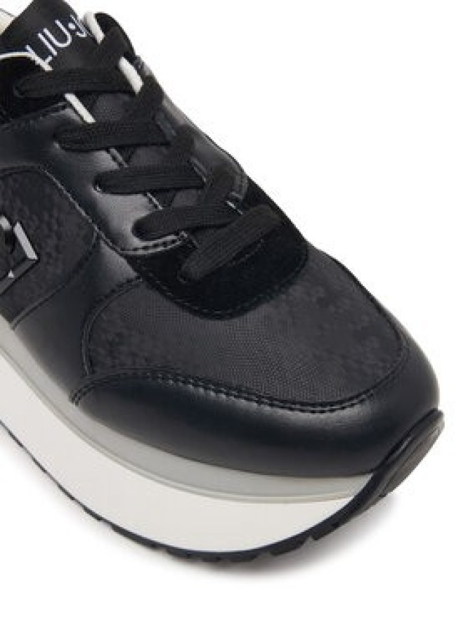 Liu Jo Sneakersy Maxi Wonder Plus 02 Bis BF6011 PX902 Czarny