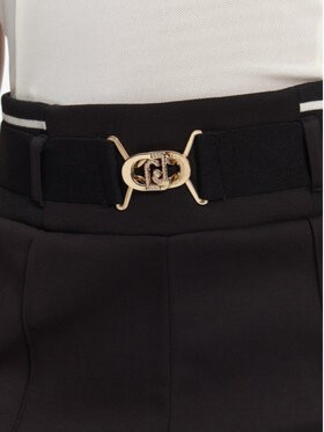 Liu Jo Sport Spodnie materiałowe TA5256 JS182 Czarny Flare Fit