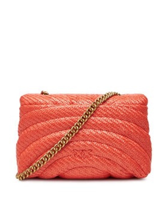 PINKO Torebka Love Puff Mini PE 25 PLTT 100039 A2C8 Pomarańczowy