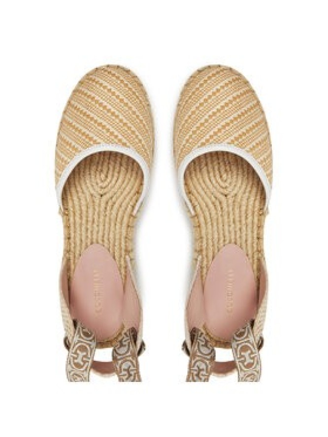 Coccinelle Espadryle E4 SRK 22 02 01 Beżowy