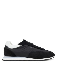 Calvin Klein Sneakersy Runner Lace Up - Nylon Mix HW0HW02395 Czarny