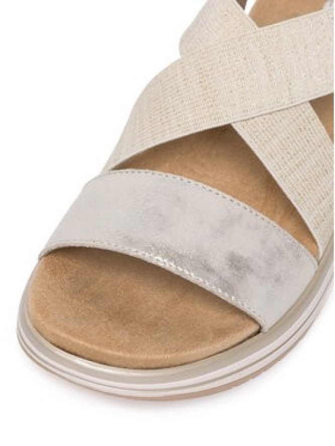 Remonte Sandały D1J50-90 Złoty