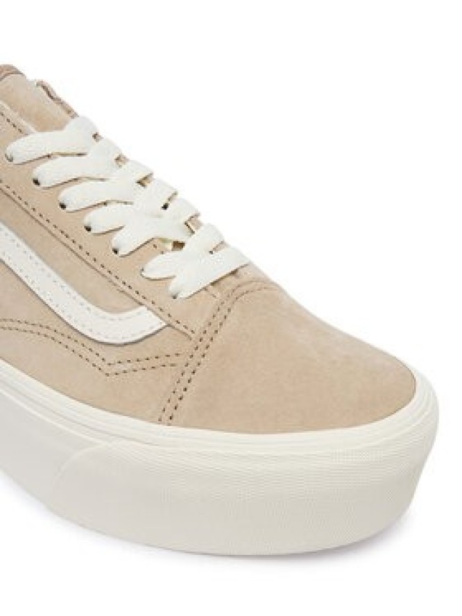 Vans Tenisówki Old Skool Platform VN0009PZ4MG1 Beżowy