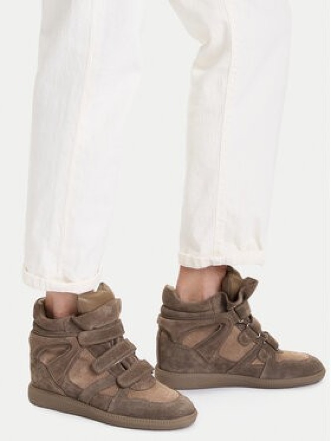 Badura Sneakersy EO-IVI-LT1885-2N Brązowy